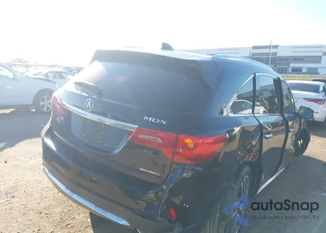 2017 Acura Mdx Advance Package из США, поврежденный, VIN 5FRYD4H82HB008184